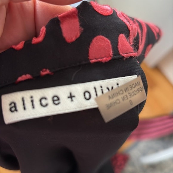 Alice+Olivia Abigail Wrap Dress 0 - Picture 9 of 13